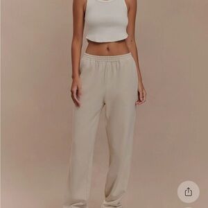 MESHKI Straight Leg Sweatpants